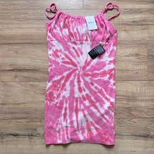 Forever 21 tie dye mini dress